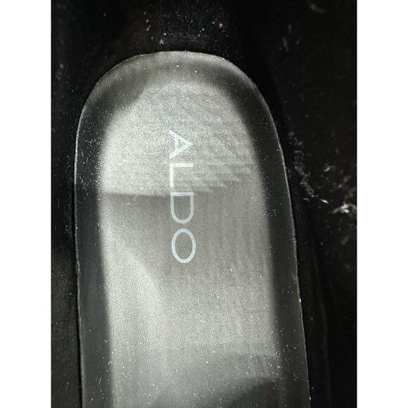 Aldo Sneakers Men's Size 12 Khaki High-Top Zipper Hook & Latch Designer Sport - Picture 9 of 10